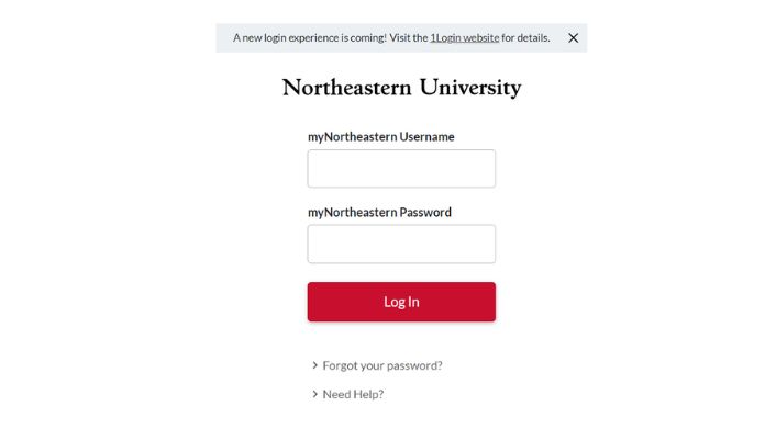 northeastern parent portal